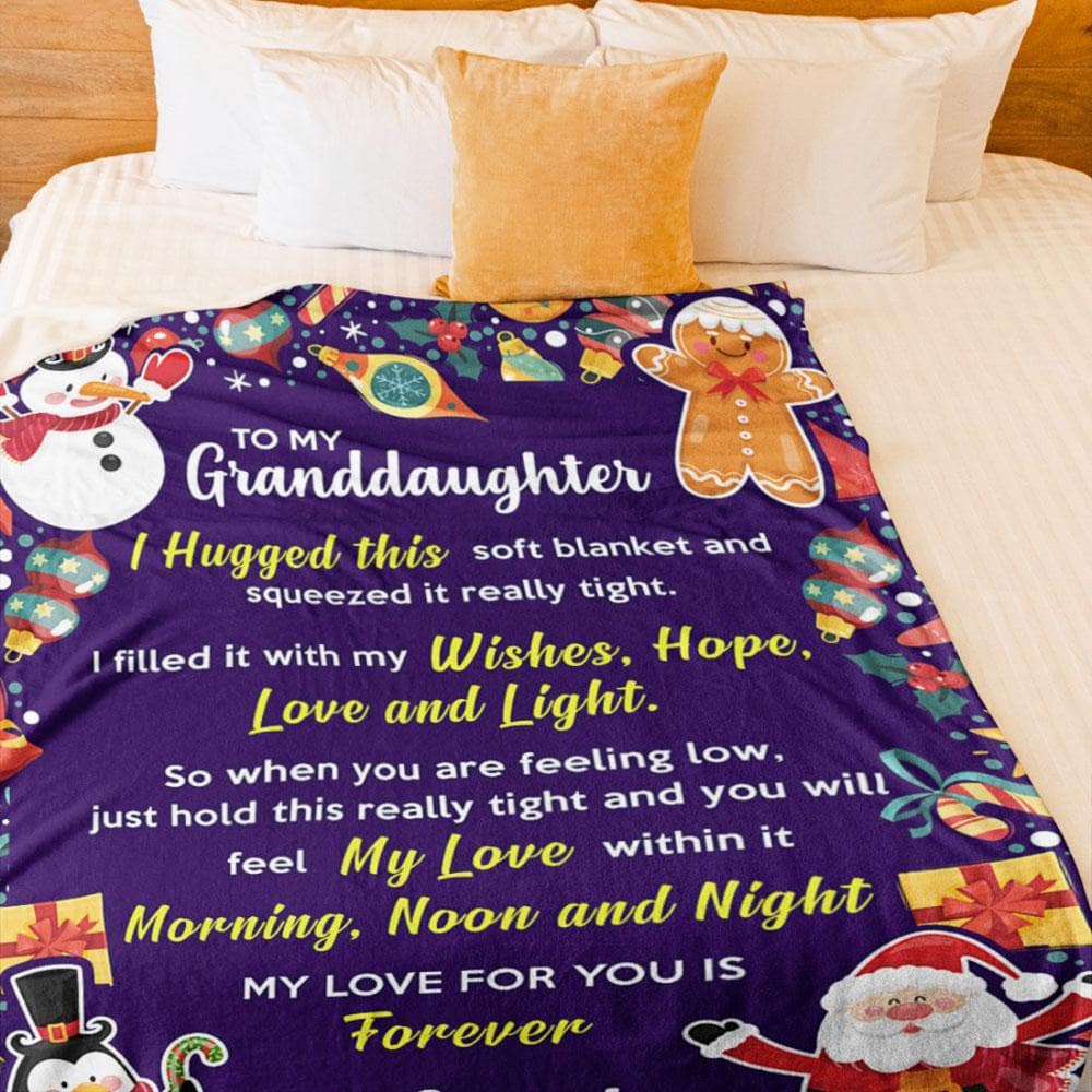 Granddaughter Blanket - MC Hug