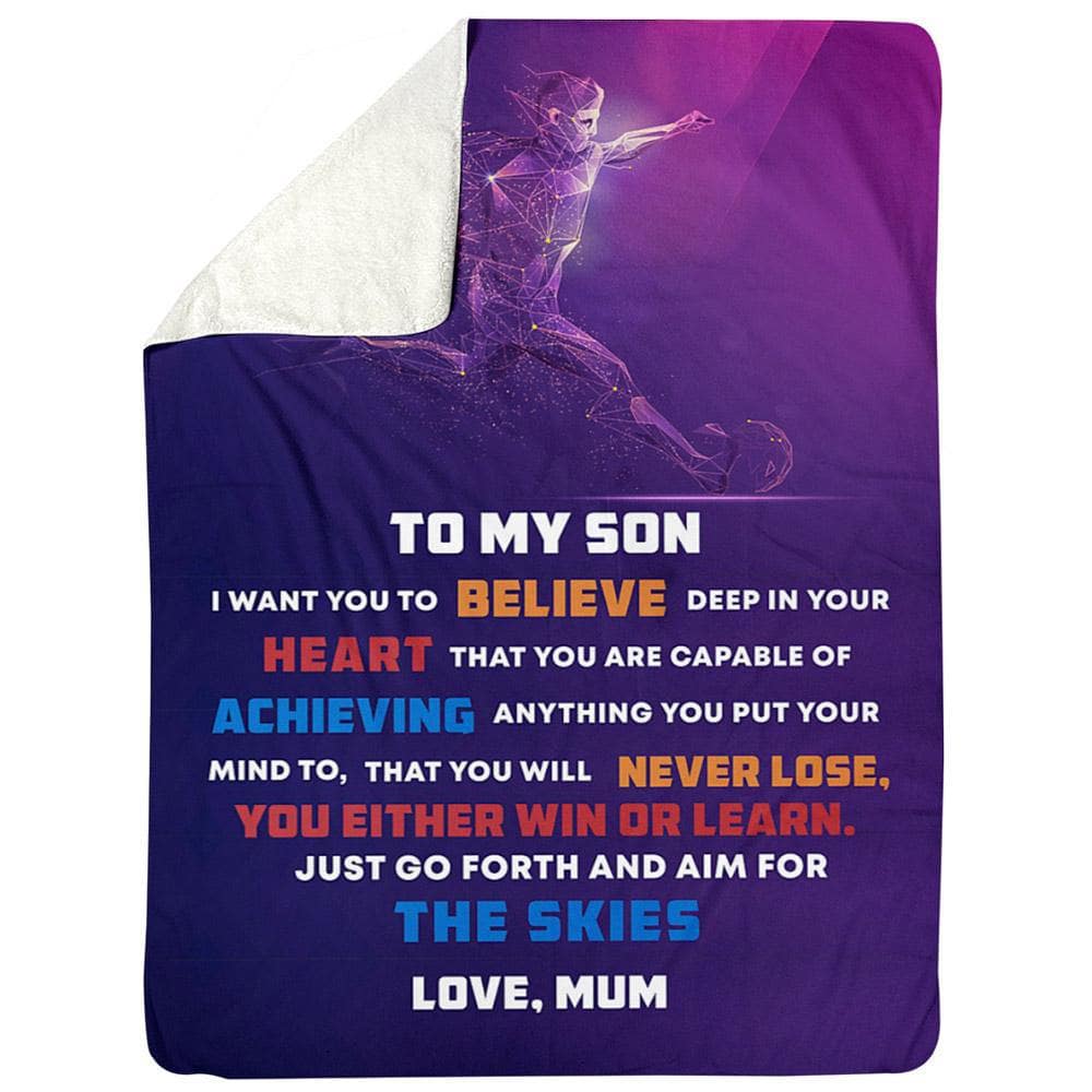 My Son Blanket - Soccer
