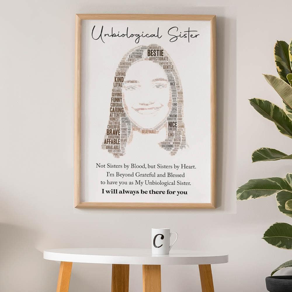 Unbiological Sister - Premium Wall Art
