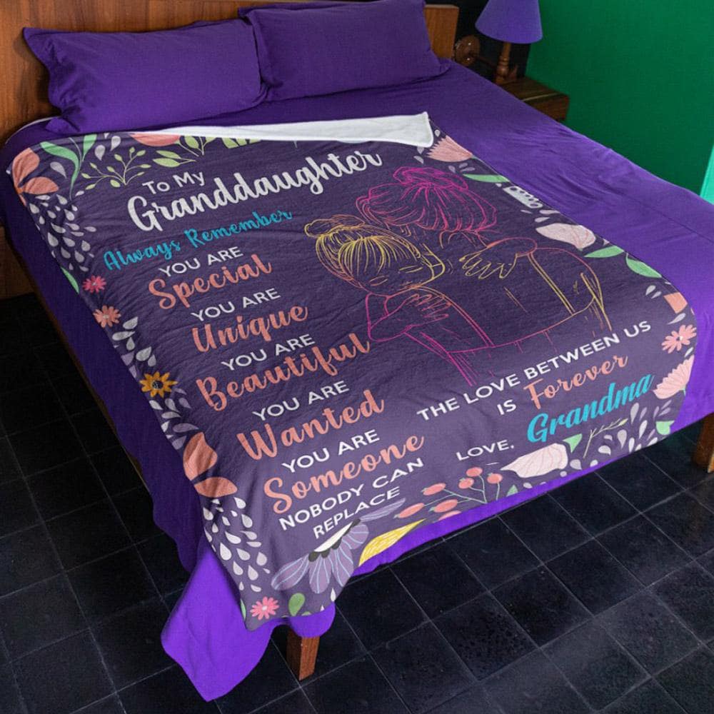 Granddaughter Blanket - Remember Hg