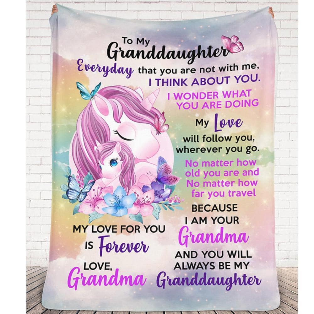 Granddaughter Blanket - UCJOURNEY