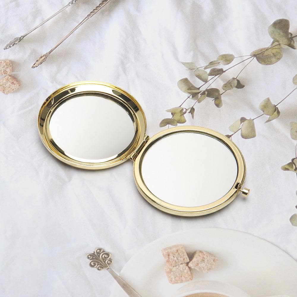 In My Heart - Personalized Compact Mirror