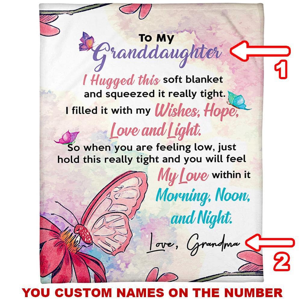 Pocket Hug - Family - To My Granddaughter - Never Forget That I Love Y -  Wrapsify