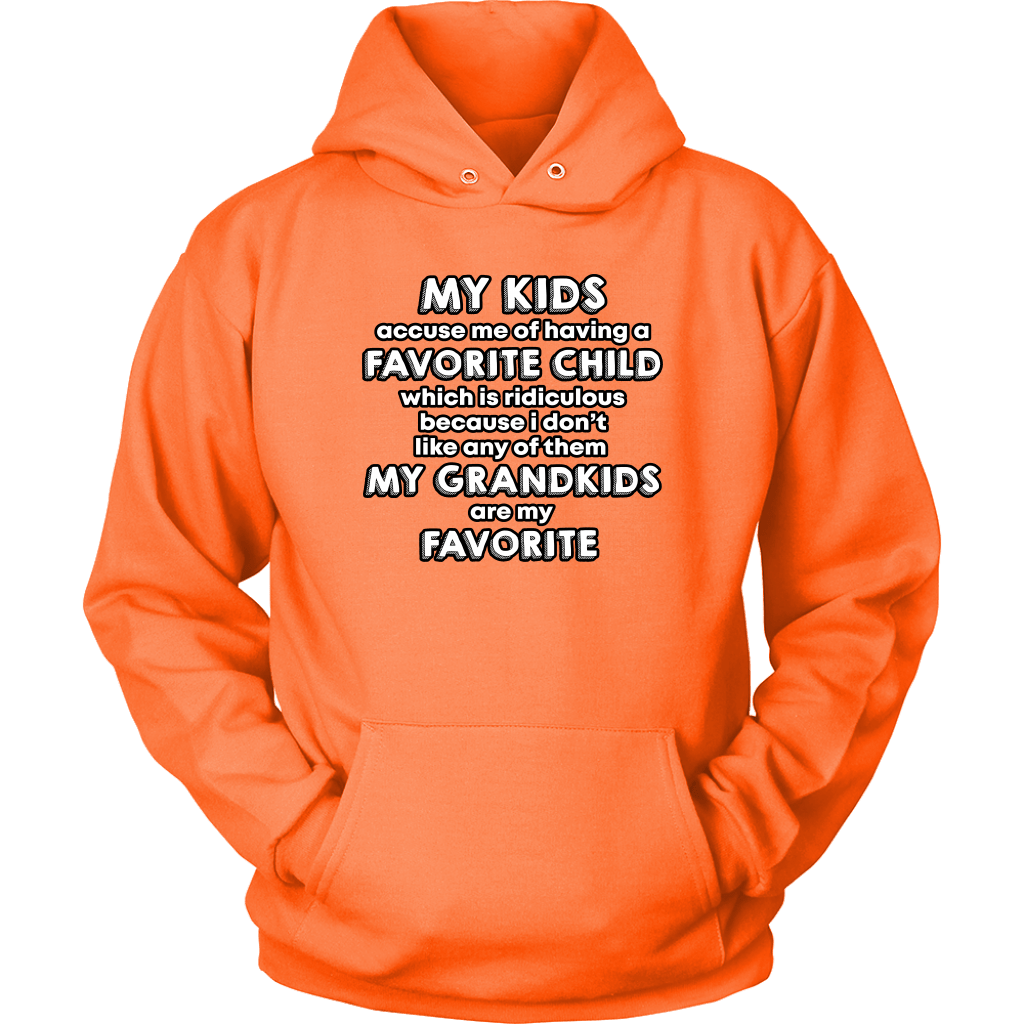 My Grandkids are my Favorite - Unisex Hoodie