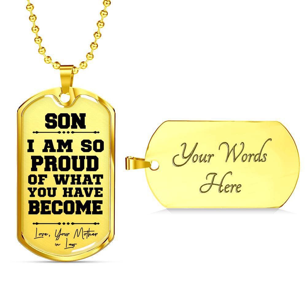 Proud of You MIL - Luxury Necklace
