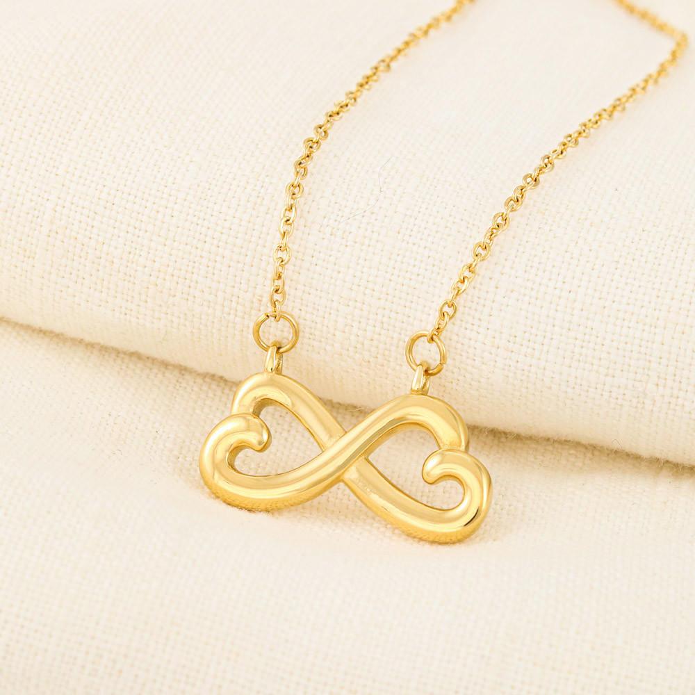 To My Mother - Premium Infinity Heart Necklace - 03