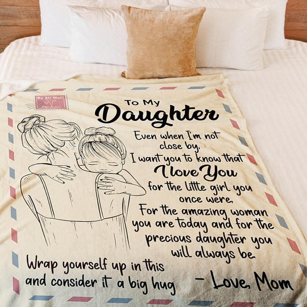 My Daughter - Personalized Blanket - PT