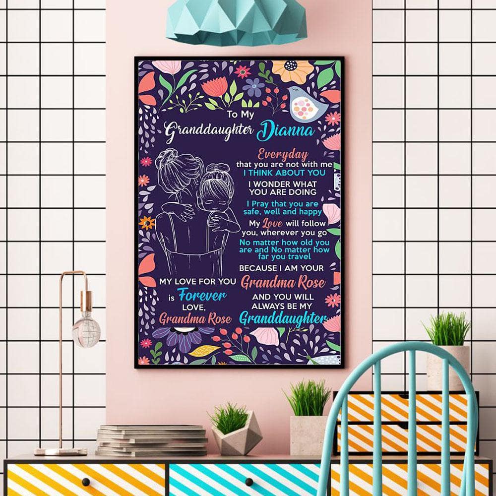 Granddaughter Premium Matte Poster - FL