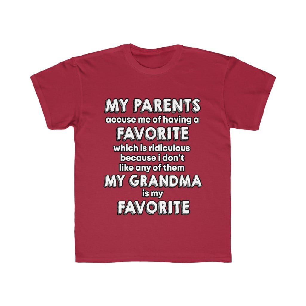 My Grandparents are my Favorite - Regular Kids Tee