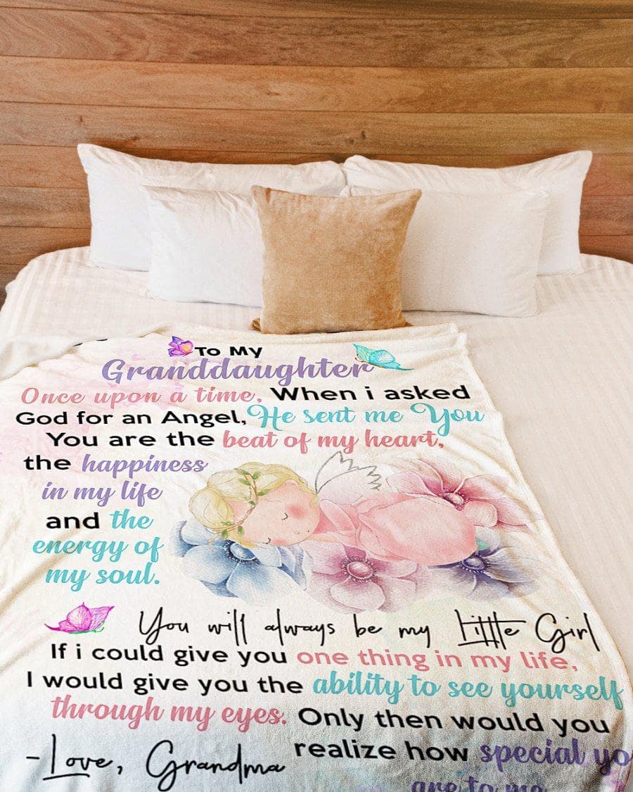 Granddaughter Blanket - Angel