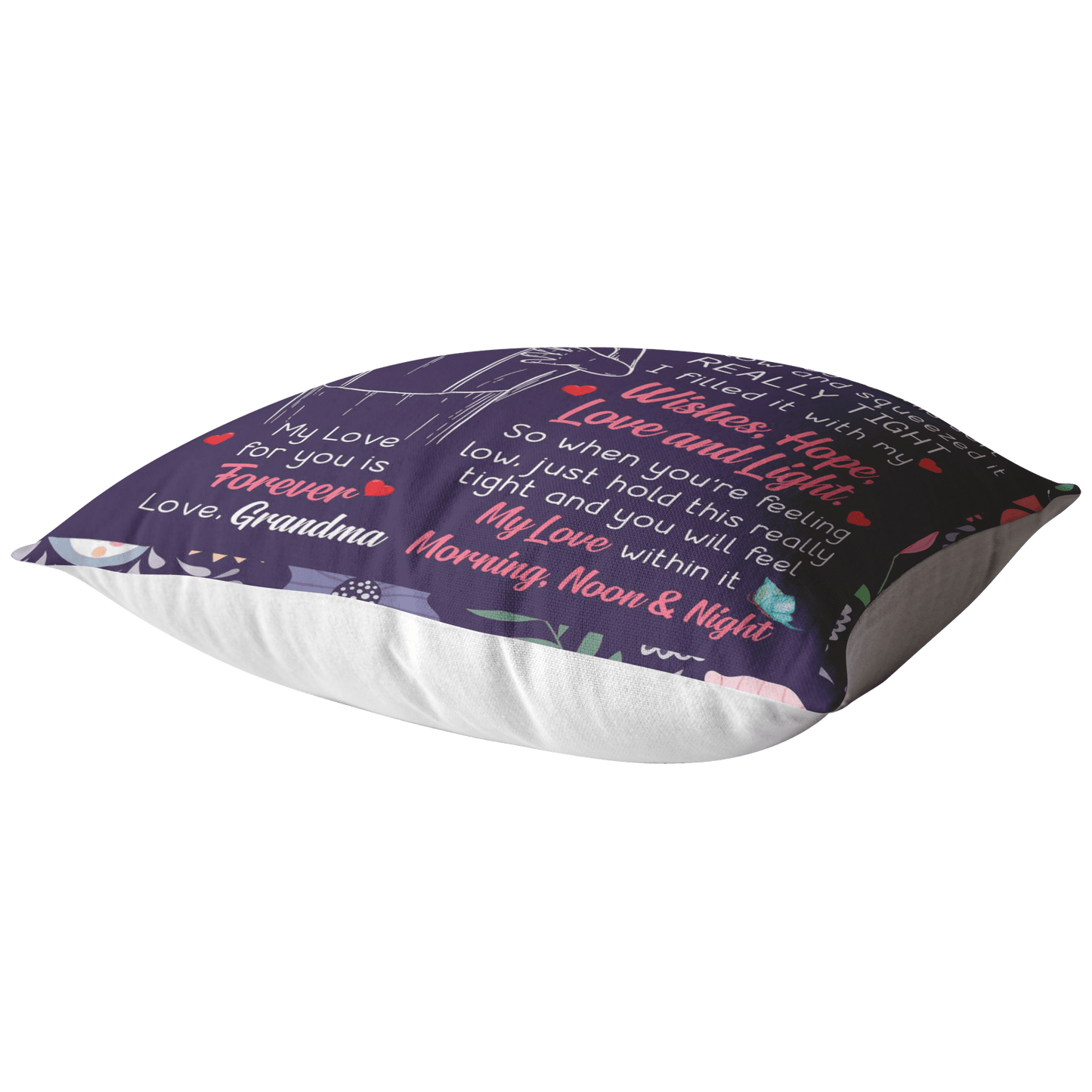 Granddaughter Premium Pillow - Hug