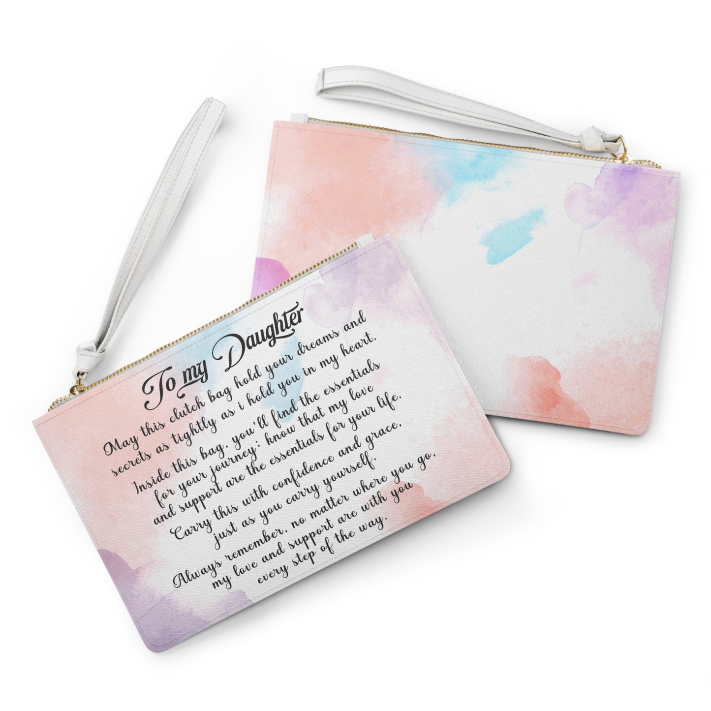 "Every Step of the Way" Daughter's Clutch Bag