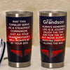 To My Grandson Journey - Insulated Tumbler