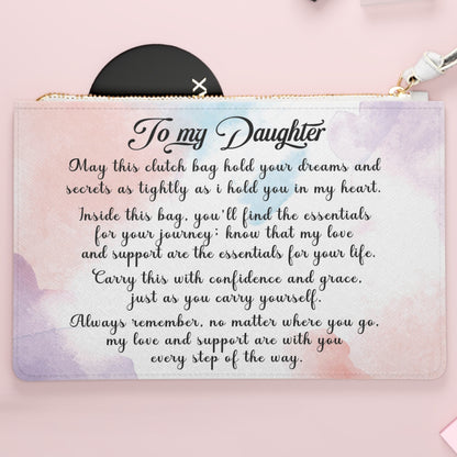 "Every Step of the Way" Daughter's Clutch Bag