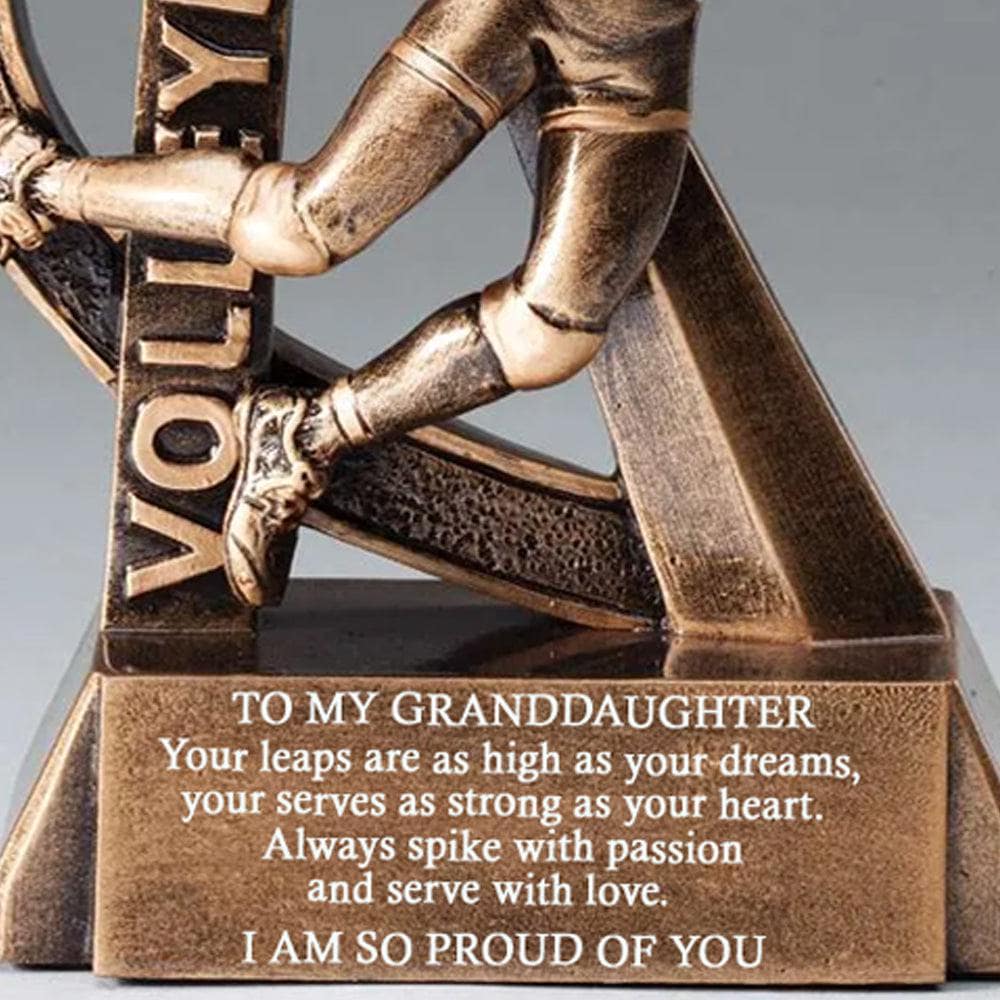 Granddaughter Volleyball Trophy