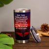 To My Grandson Journey - Insulated Tumbler