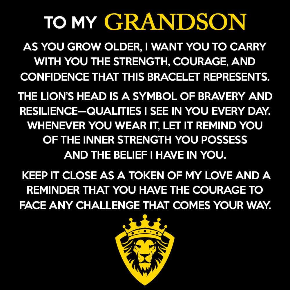 "Lion's Heart" Grandon Bracelet Gift Set