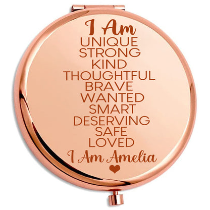 "I AM" Affirmation Pocket Mirror