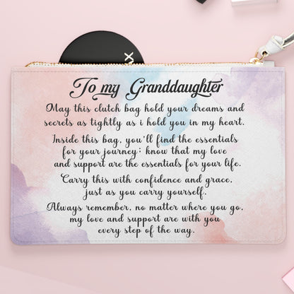 "Every Step of the Way" Granddaughter's Clutch Bag - 02