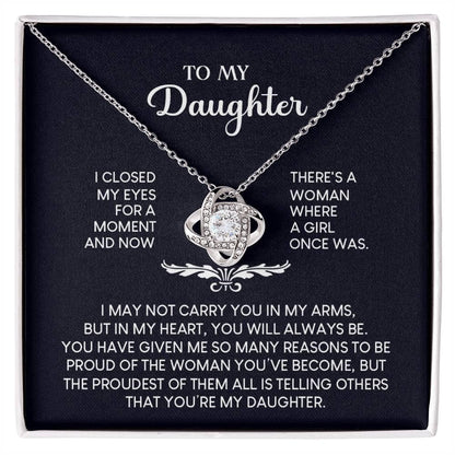 My Daughter - "Proudest Moment" Gift Set Necklace