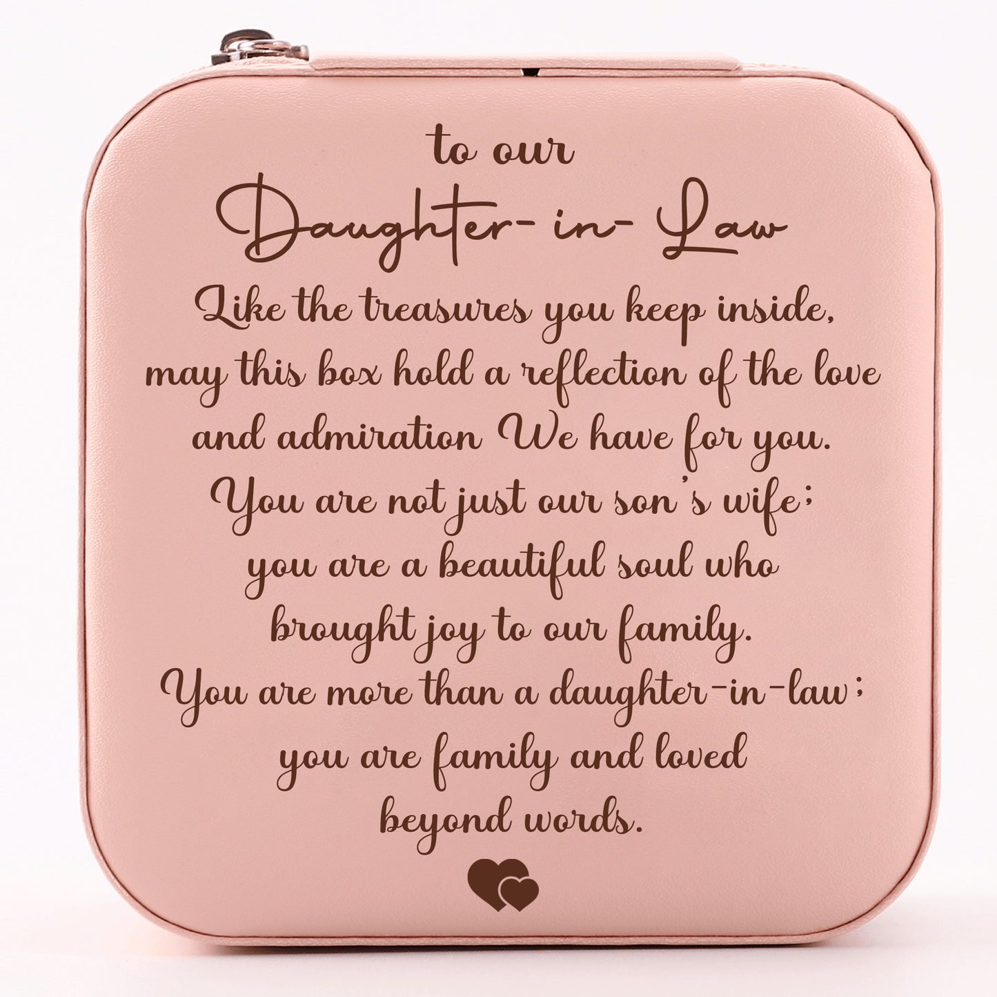 Daughter -in-law "You are Family" Jewelry Box