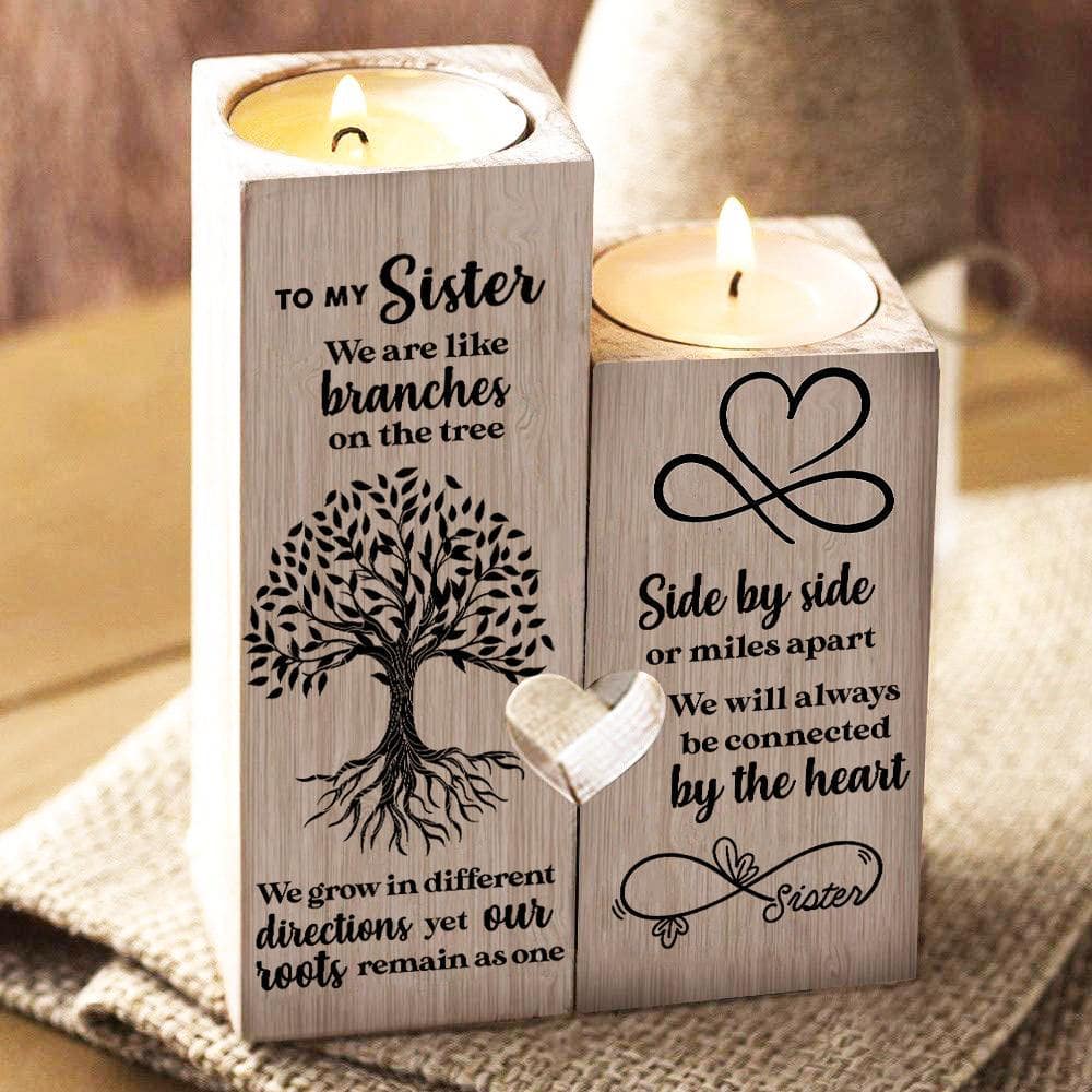 Sister Family Tree - Candle Holder