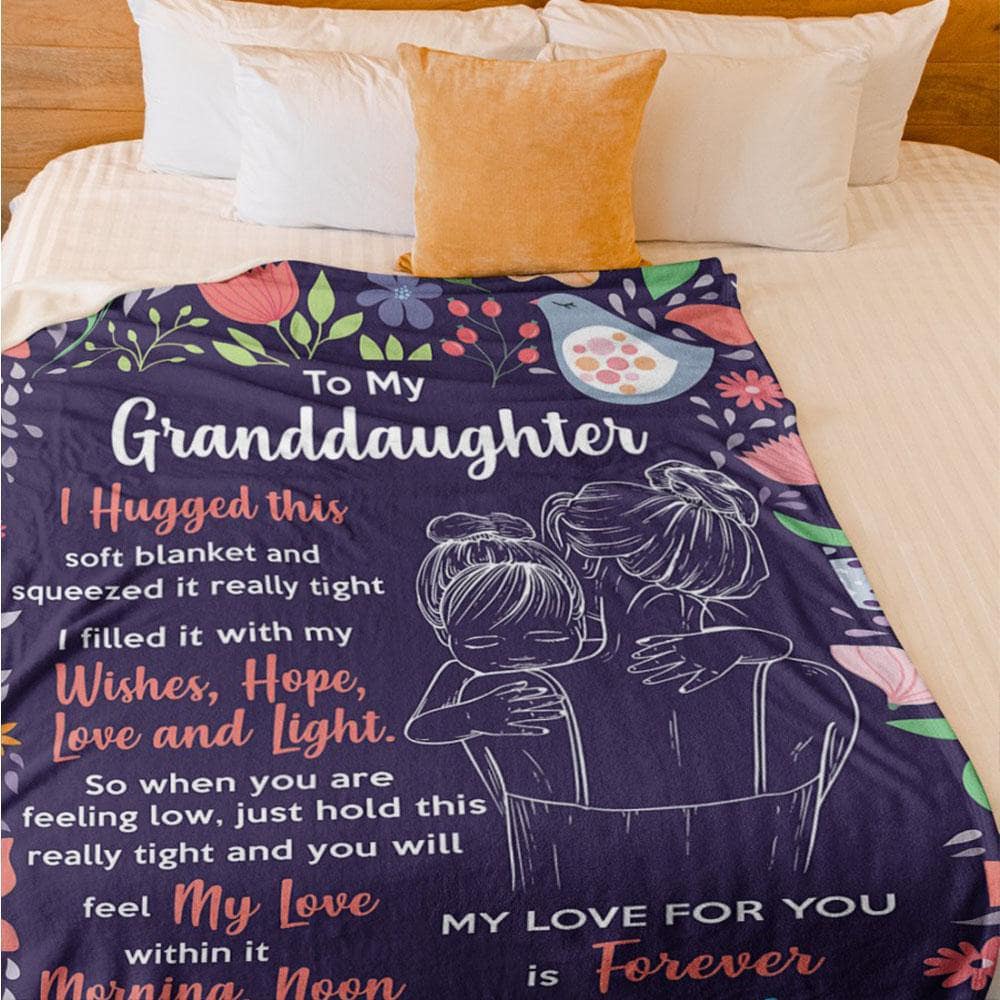 Granddaughter Blanket - Hug v2