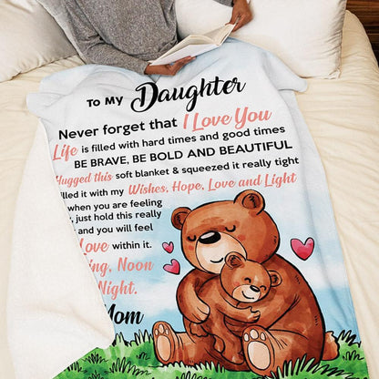 Daughter Blanket - Bear Hug