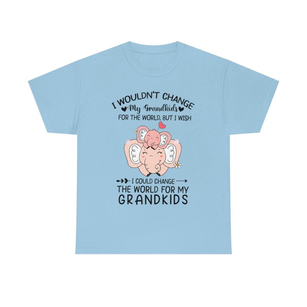 Grandkids World - Heavy Cotton Tee