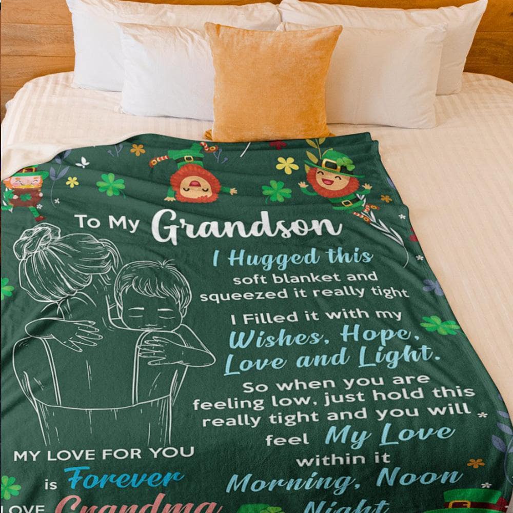Grandson Blanket - Hug IR