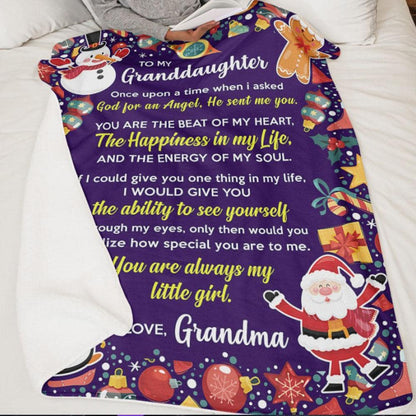 Granddaughter Blanket - MCEY Hug