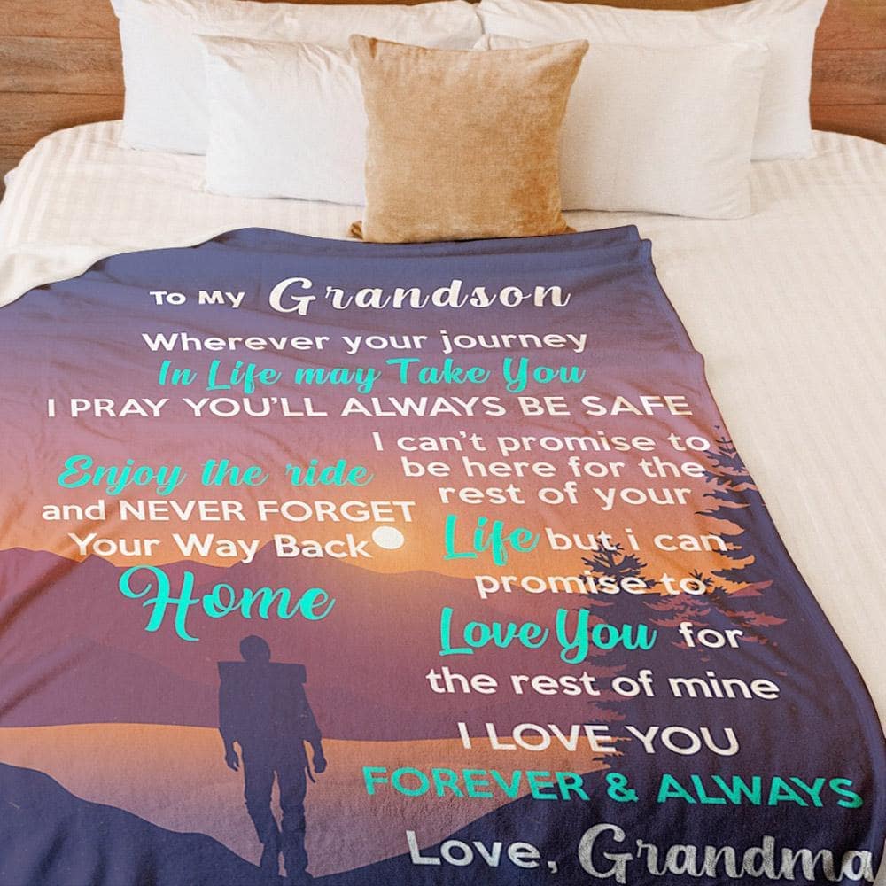 Grandson Blanket - Travel