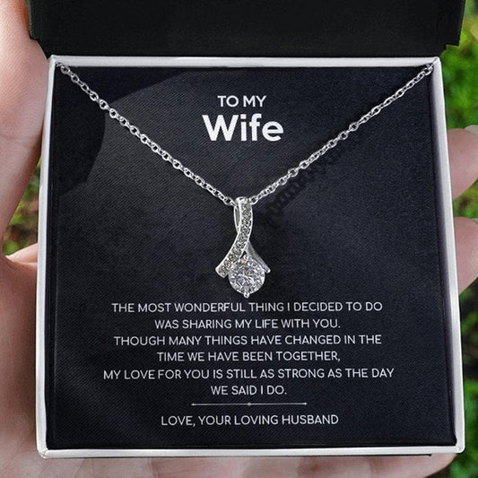 My Wife - I DO - Alluring Necklace