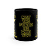 YODA ONE - My Husband - Black Ceramic Mug