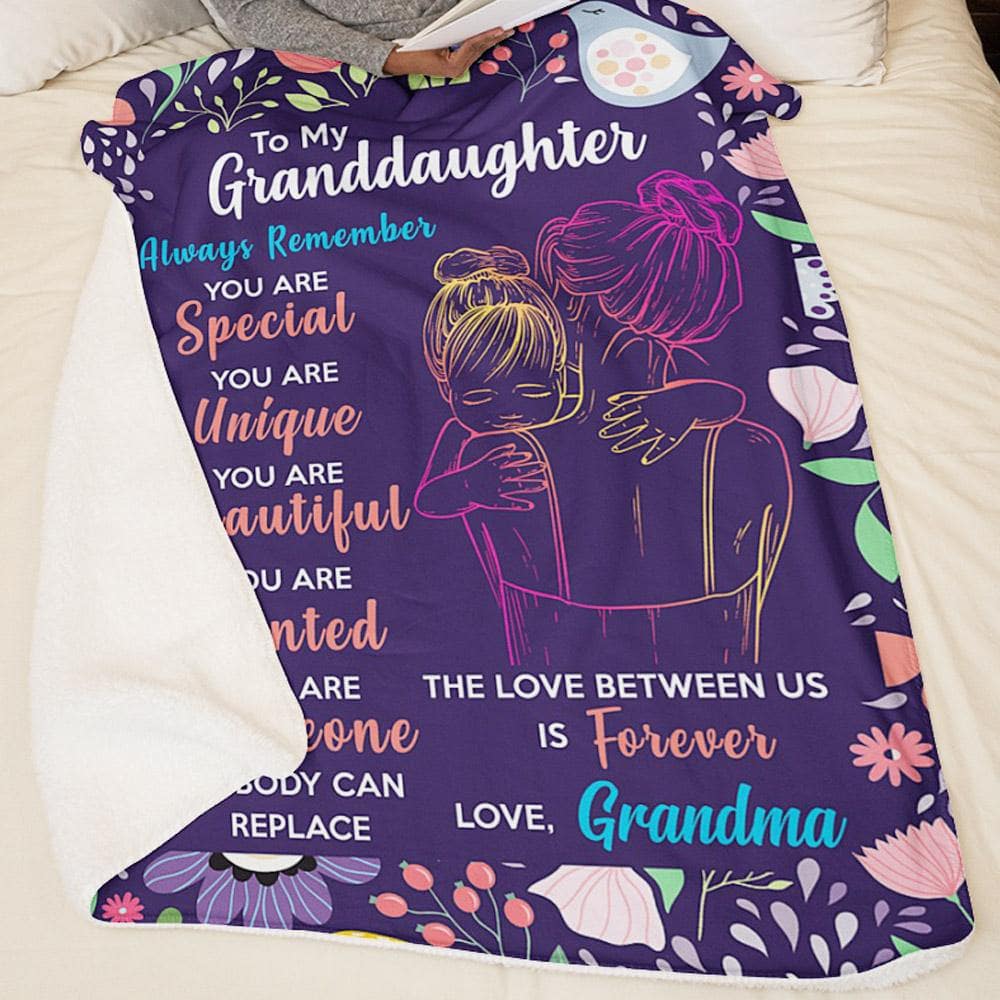 Granddaughter Blanket - Remember Hg