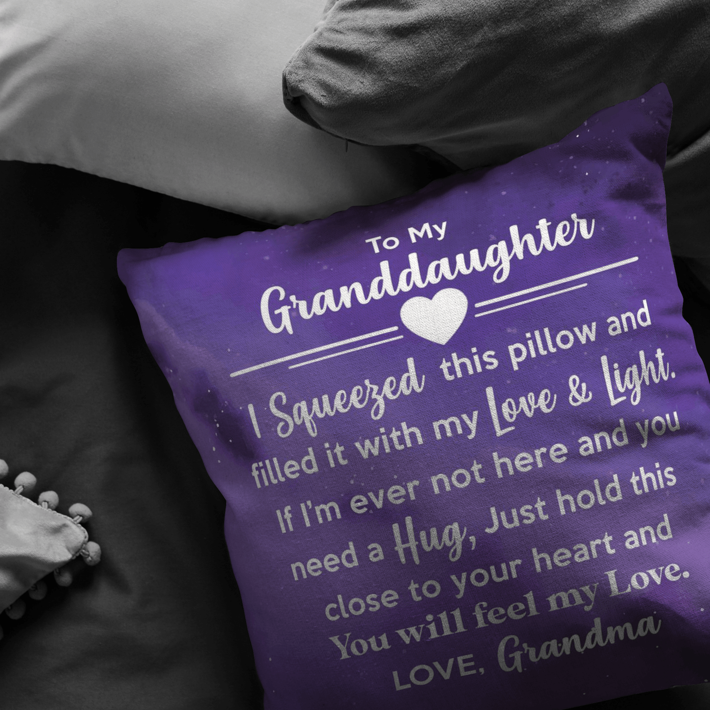 Granddaughter Premium Pillow - Love & Light