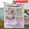 Granddaughter Blanket - Koala Hug