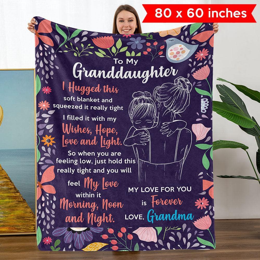 Granddaughter Blanket - Hug v2