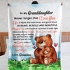 Granddaughter Blanket - Bear Hug