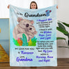 Grandson Blanket - Koala Hug