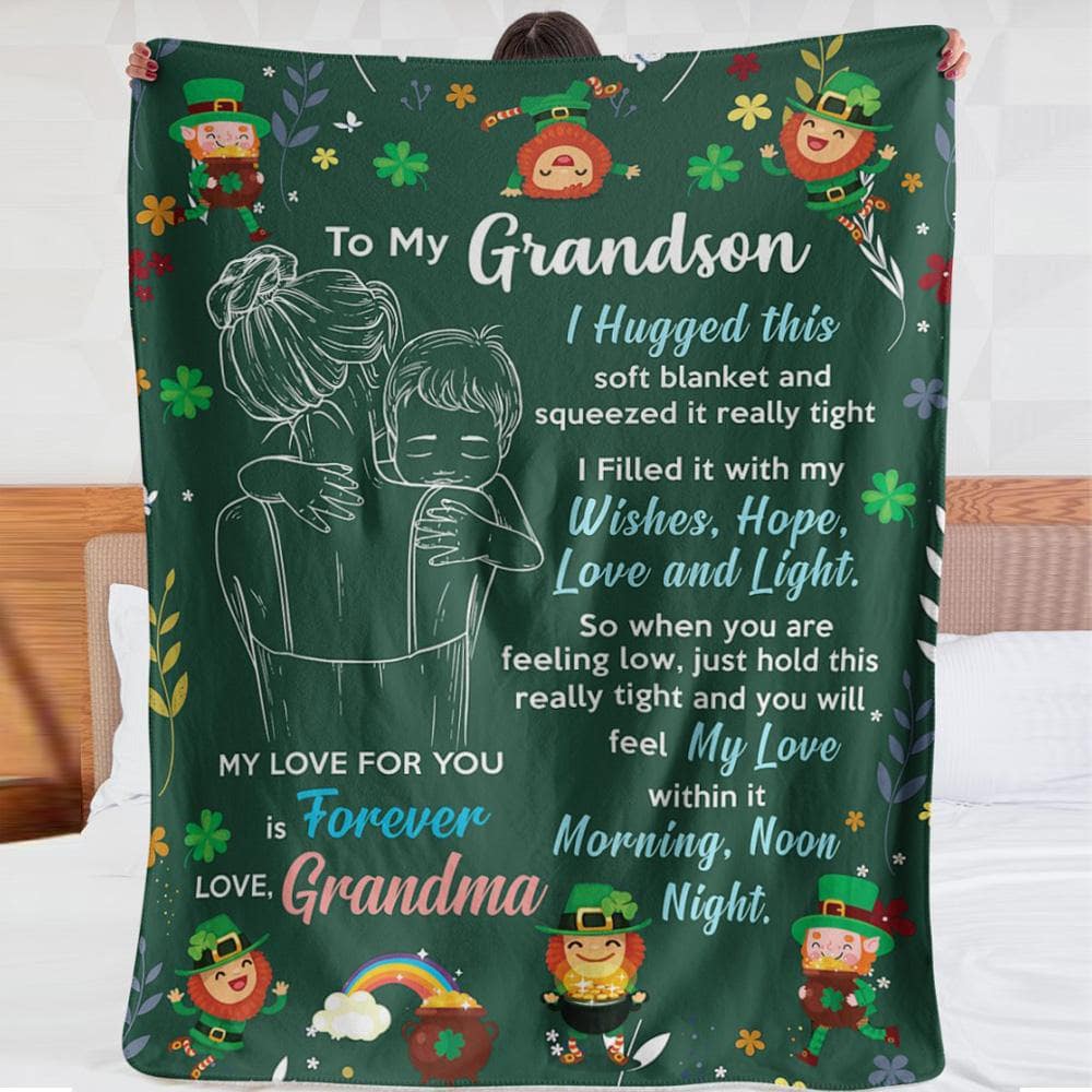 Grandson Blanket - Hug IR