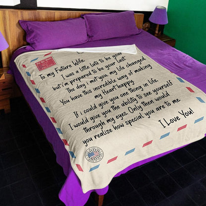 To my Future Wife - Fleece Blanket