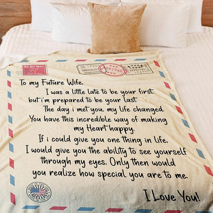 To my Future Wife - Fleece Blanket