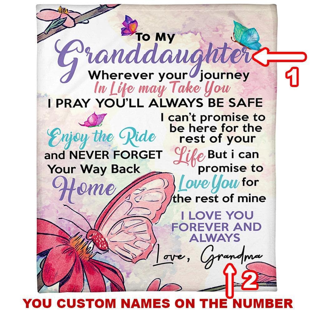 Granddaughter Blanket - BU