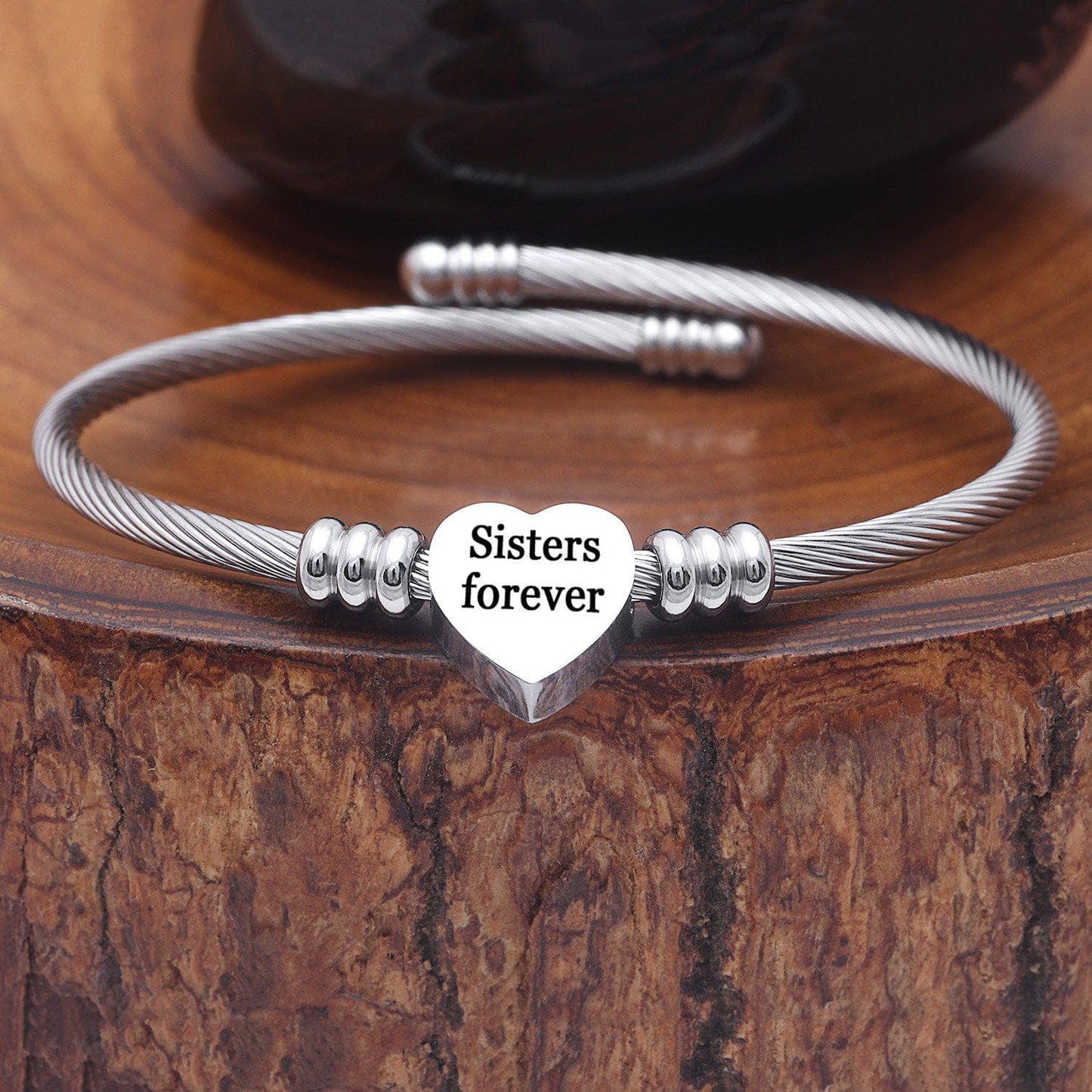Sisters Forever -  Charm Bangle