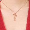 Birth Flower - Personalized Name Necklace