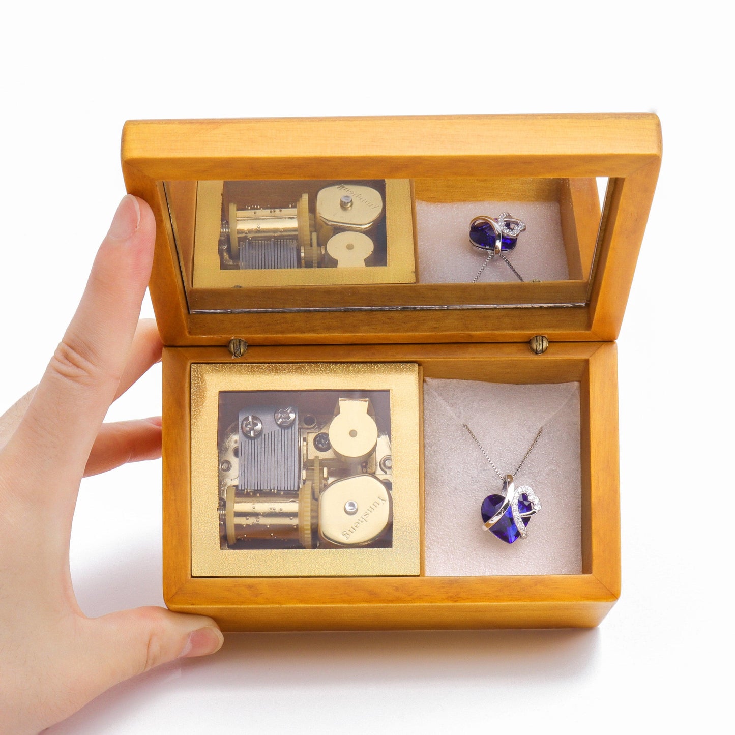 Personalized Jewelry Music Box - A Piece of My Heart - CITS 2