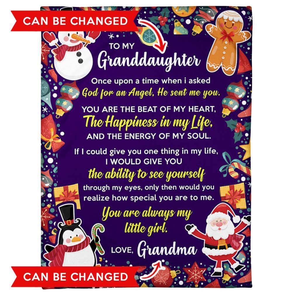 Granddaughter Blanket - MCEY Hug