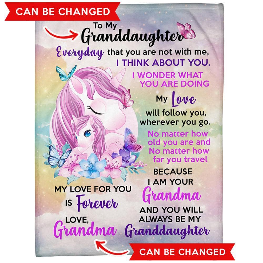 Granddaughter Blanket - UCJOURNEY
