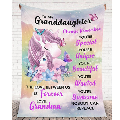 Granddaughter Blanket - UC Remember